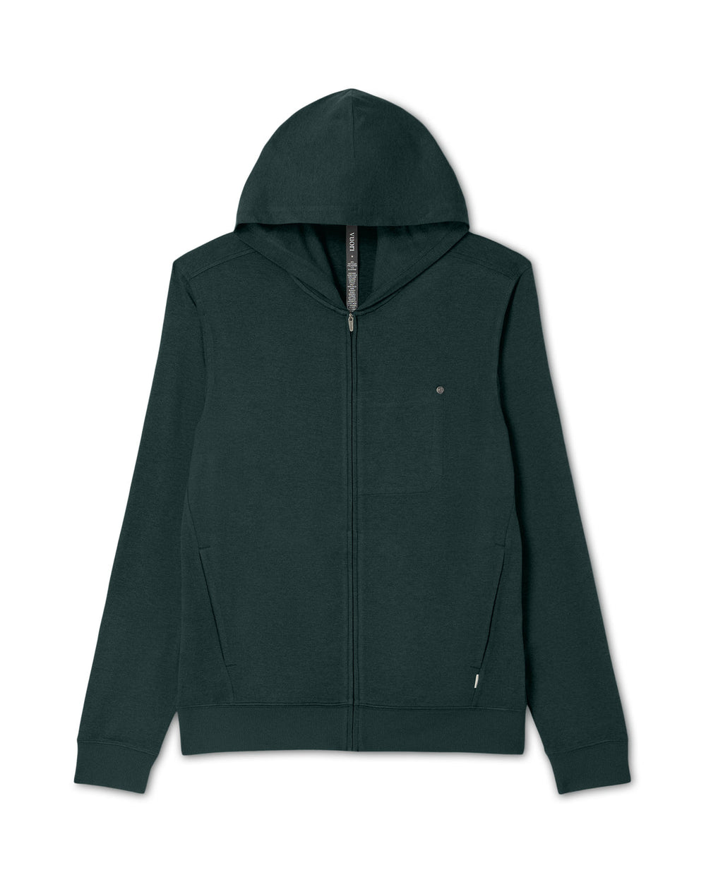 Ponto Full Zip Hoodie Men's Spruce Heather Hoodie | Vuori sale
