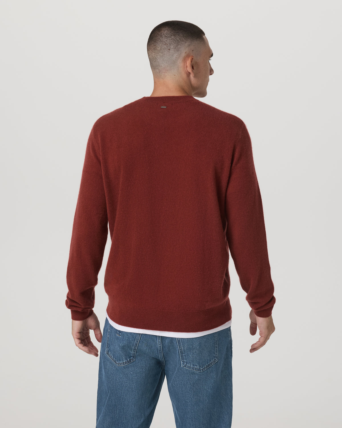 Berik Cashmere Sweater Men's Spiced Apple Sweater | Vuori onsale