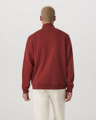 Seaside 1/2 Zip Classic Men's Spiced Apple Pullover | Vuori online