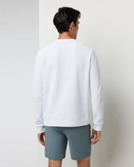 Jamestown Crew Men's White Waffle Crewneck | Vuori online