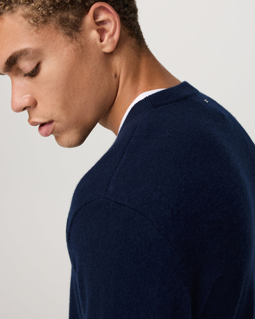 Berik Cashmere Sweater Men's Sweater in Ink | Vuori discount
