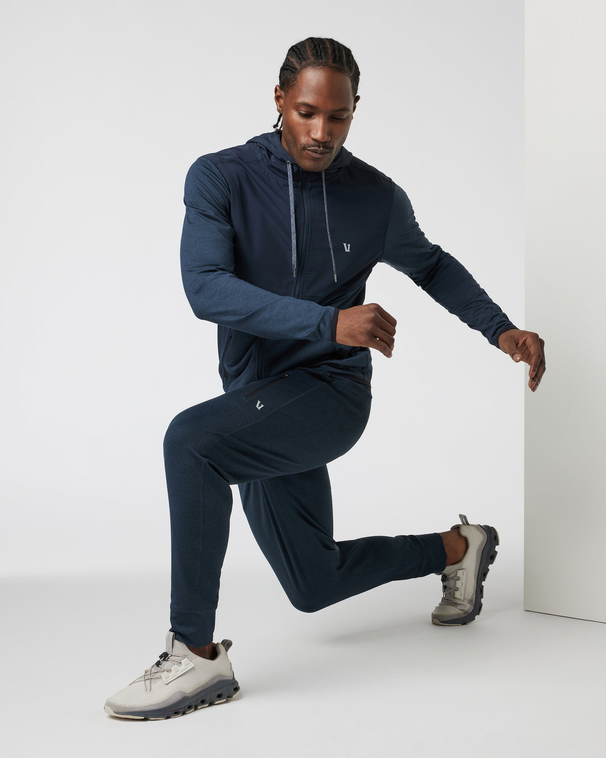 Sunday Element Jacket Men's Ink Blue Running Jacket | Vuori sale