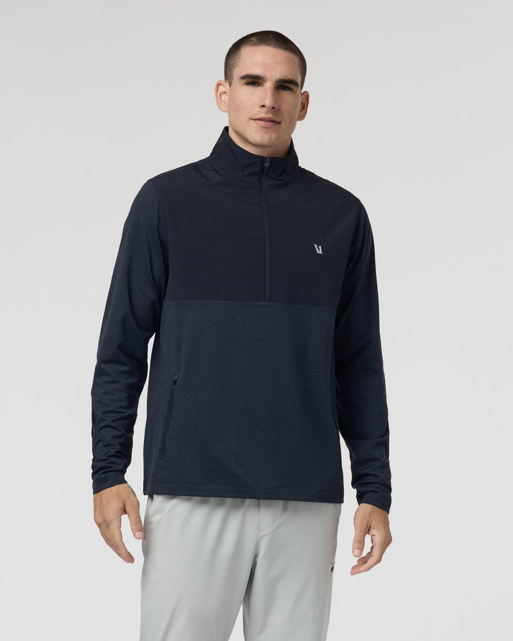 Sunday Element Half Zip Ink Heather | Vuori onsale