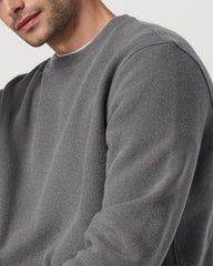 Beach Fleece Crew Men's Pinecone Heather Crewneck | Vuori shop