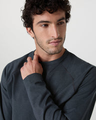 Coronado Crew Midnight Heather | Vuori sale