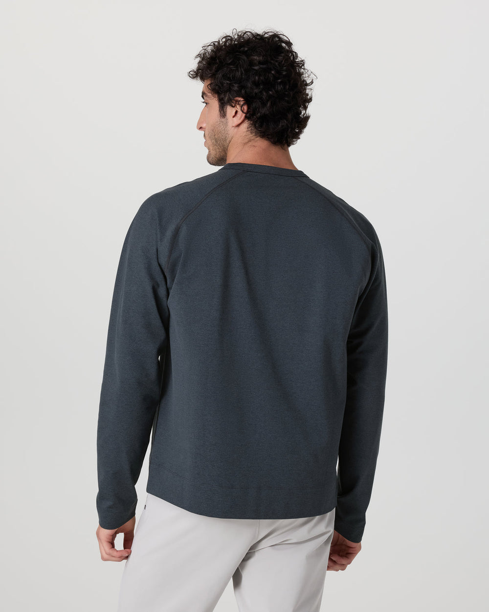 Coronado Crew Midnight Heather | Vuori sale