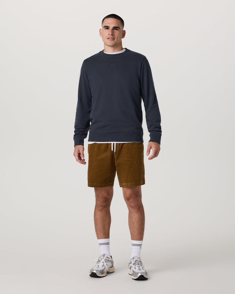 Cypress Logo Crew Men's Navy Sweatshirt | Vuori onsale