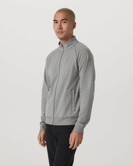 Coronado Novelty Full Zip Men's Driftwood Heather Jacket | Vuori discount