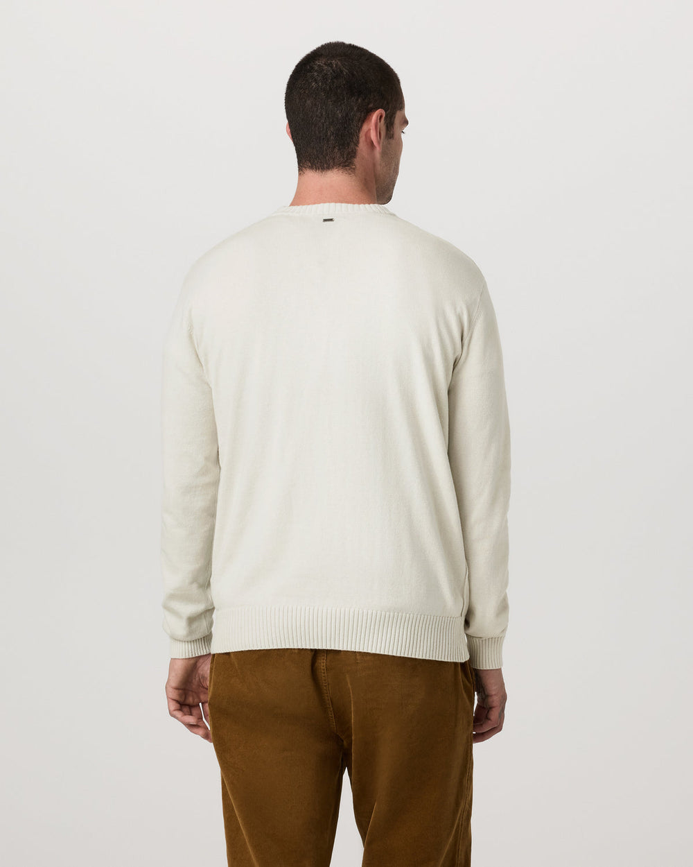 Fluent Sweater Men's Winter Grey Cashmere Sweater | Vuori for sale