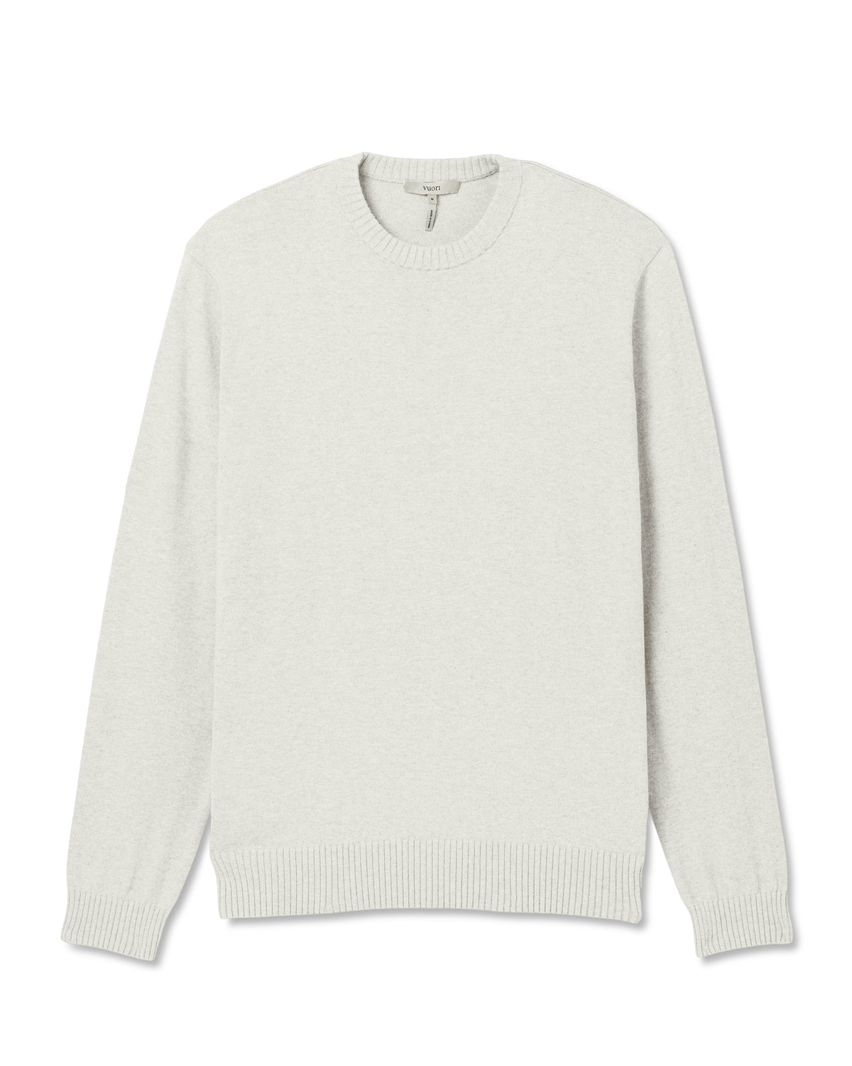 Fluent Sweater Men's Winter Grey Cashmere Sweater | Vuori for sale