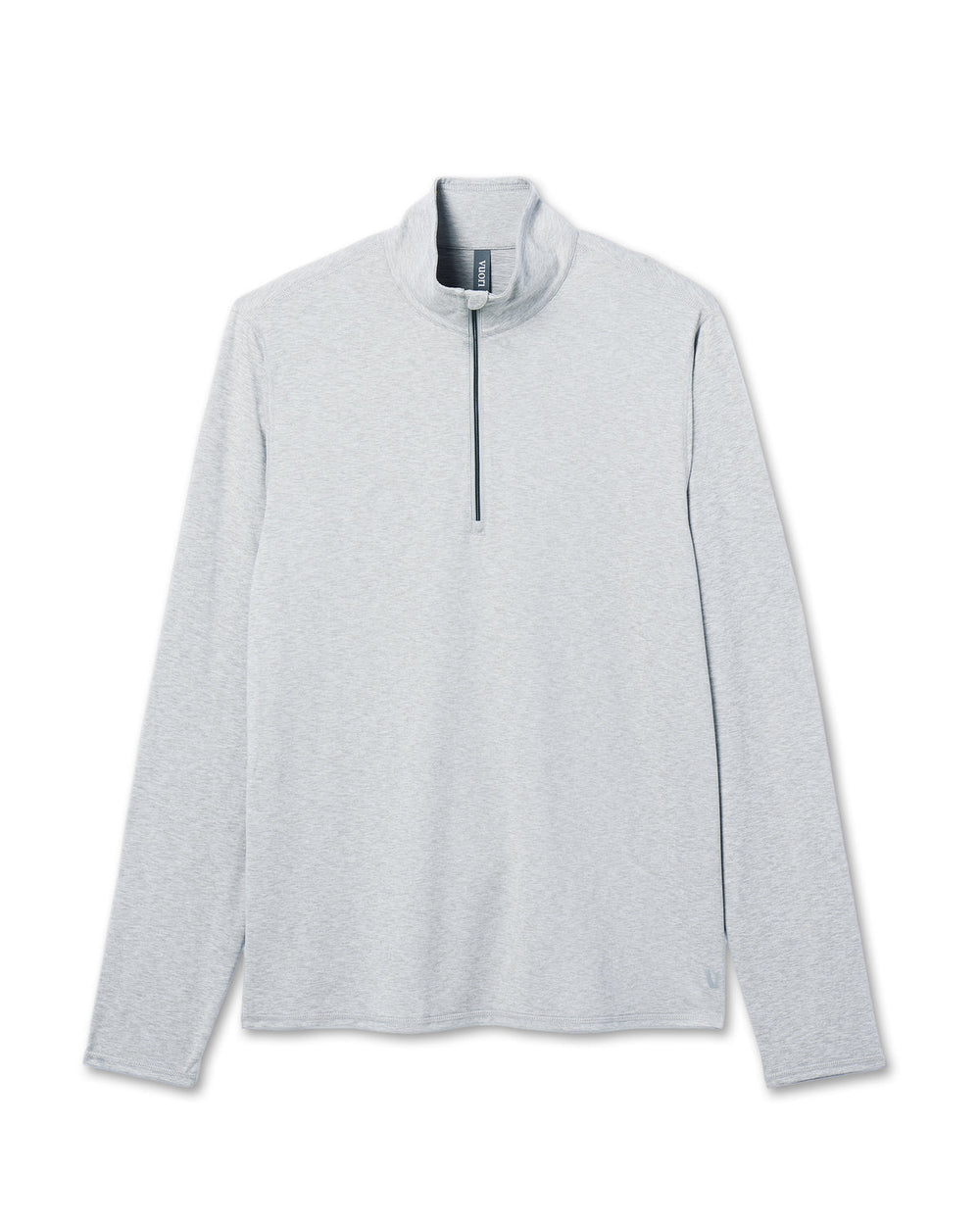 Ease Performance Half Zip 2.0 Light Heather Grey | Vuori shop