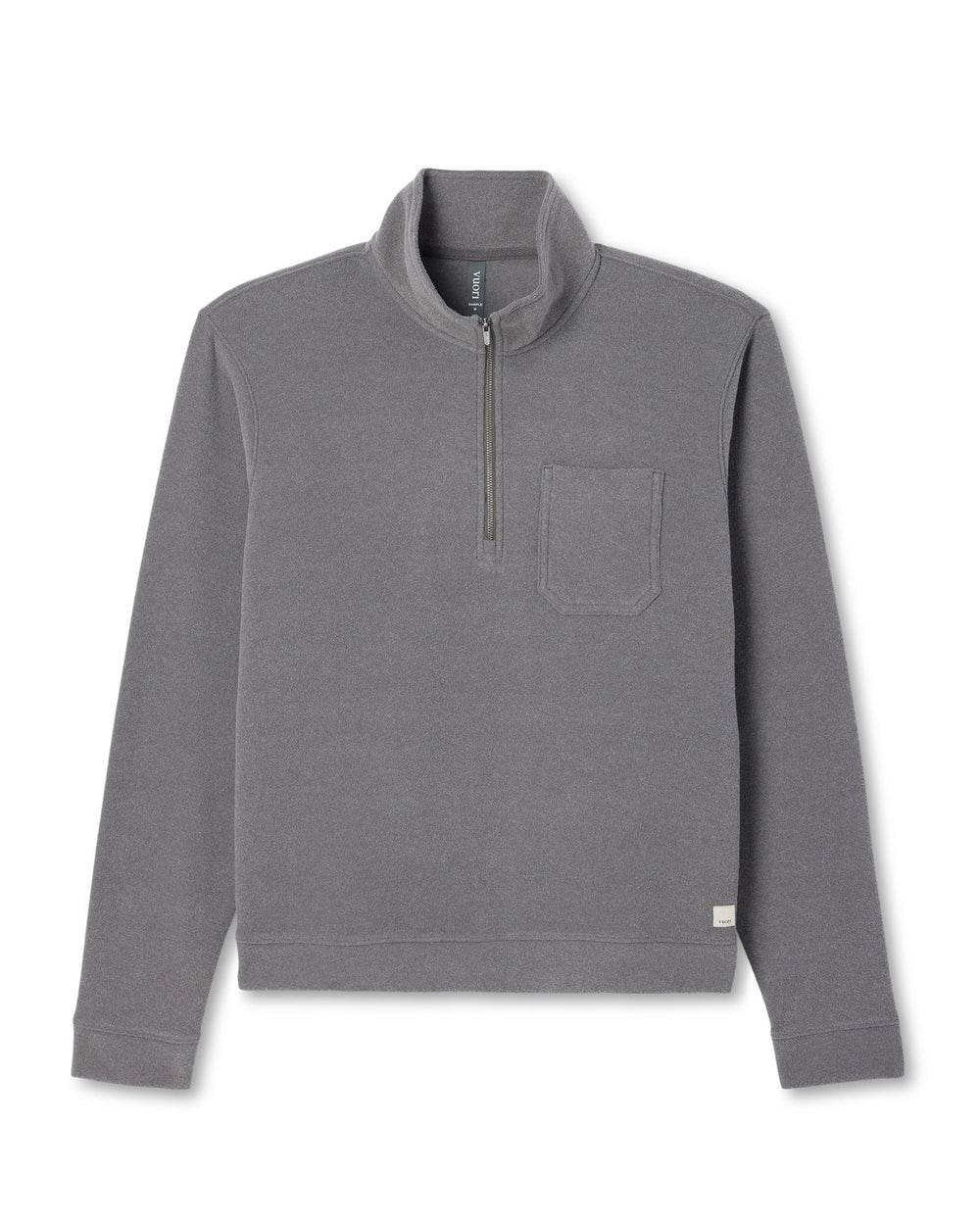 Beach Fleece 1/2 Zip - Relaxed Pinecone Heather Pullover | Vuori outlet