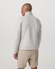 Coronado 1/2 Zip Men's Salt Heather Pullover | Vuori outlet