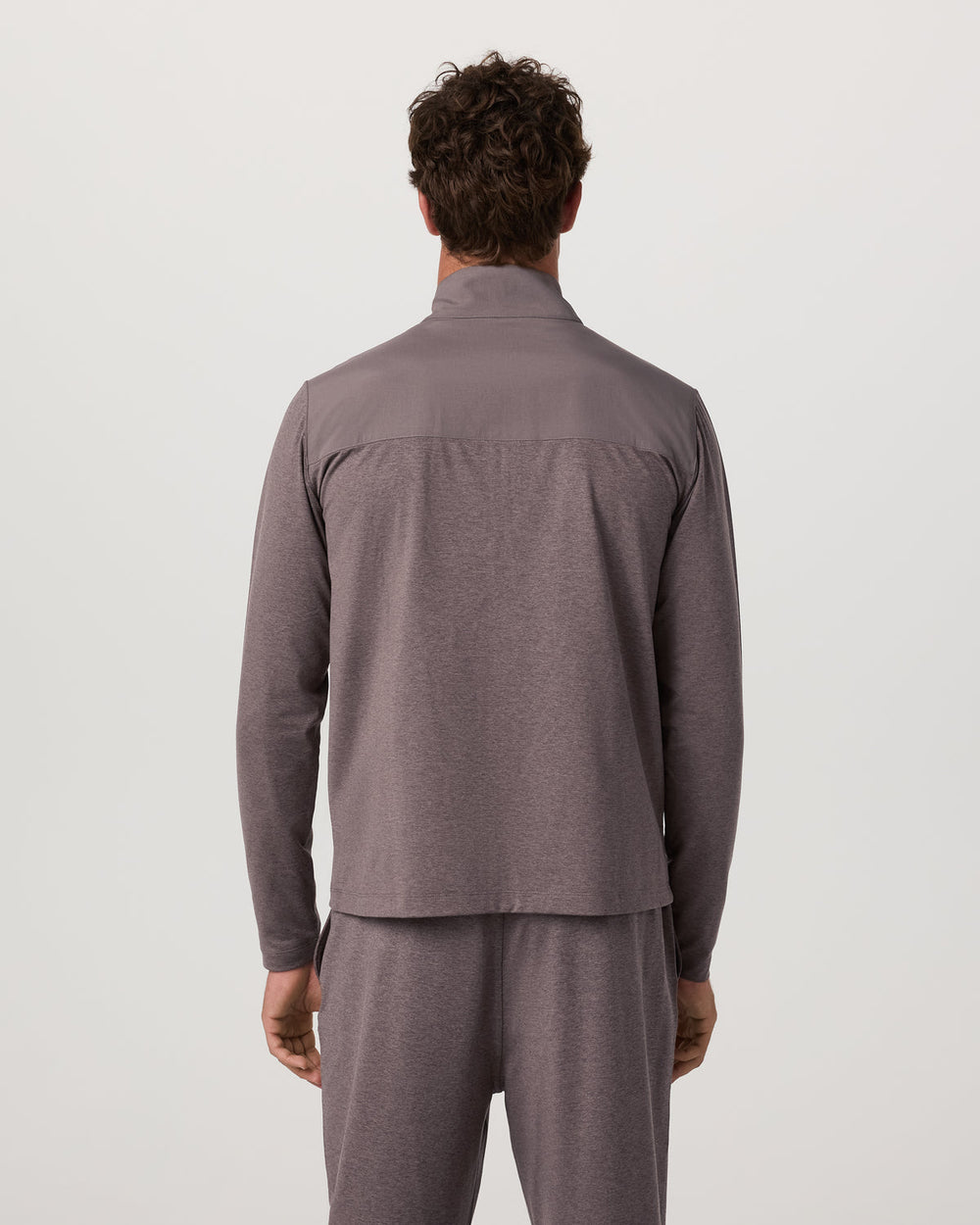 Men's Sunday Element Track Jacket Huckleberry Heather | Vuori shop