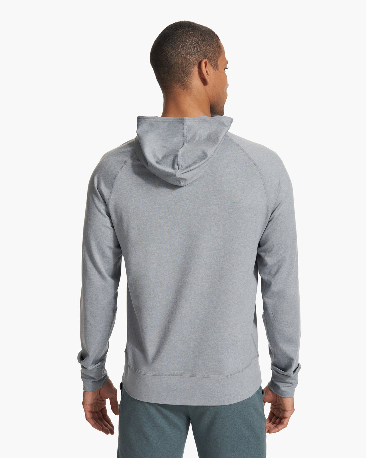 Ponto Performance Half Zip Hoodie Steel Heather | Vuori for sale