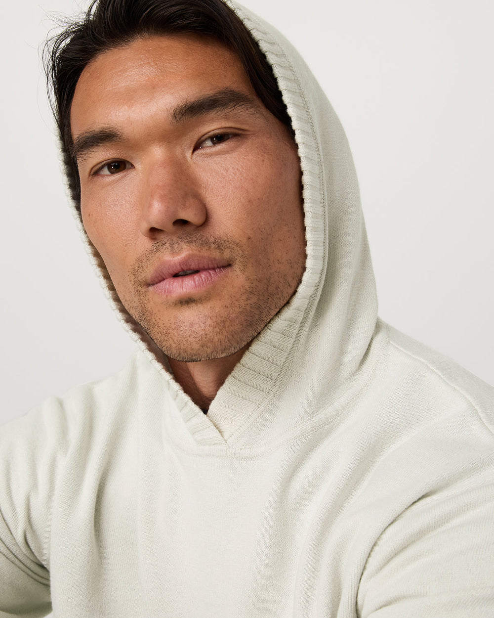 Fluent Sweater Hoodie Men's Winter Grey Cashmere Hoodie | Vuori online