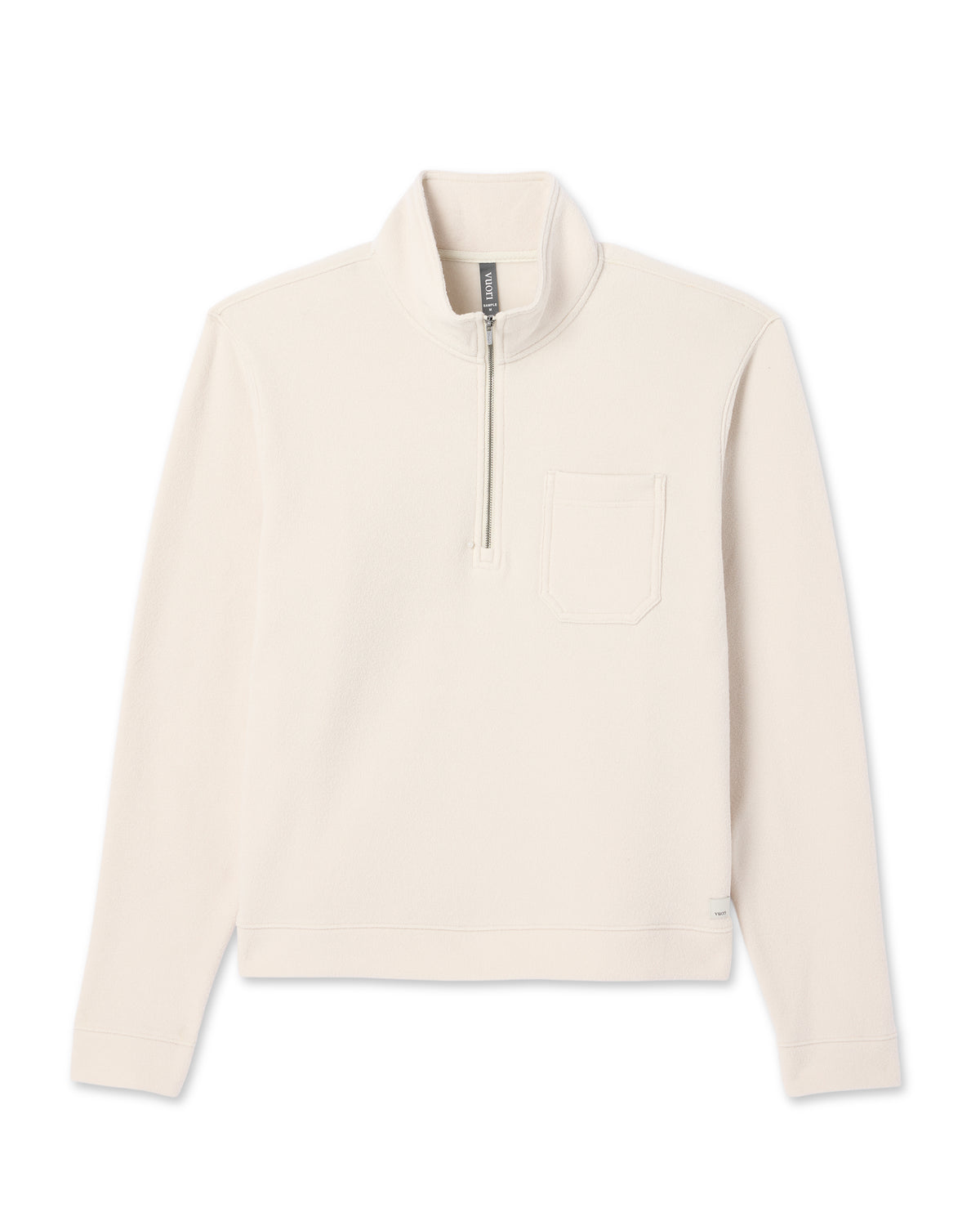 Beach Fleece 1/2 Zip - Relaxed Bone Heather Pullover | Vuori outlet