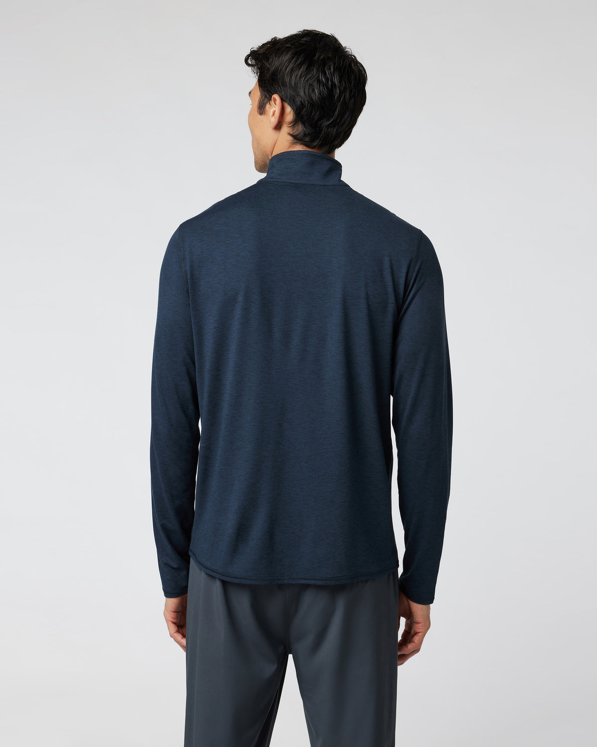Ease Performance Half Zip 2.0 Ink Heather | Vuori shop