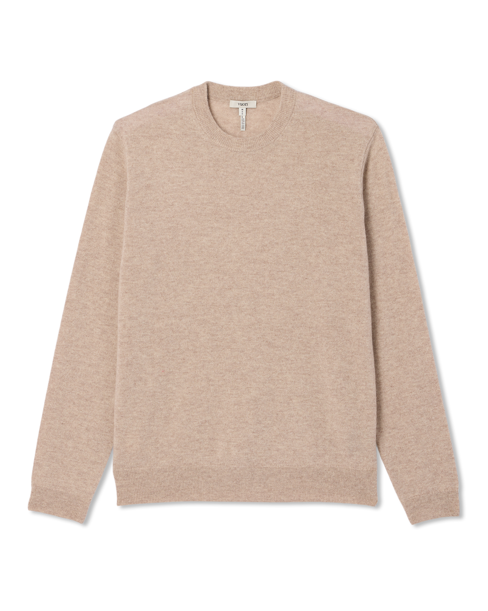 Berik Cashmere Sweater Men's Oatmeal Heather Sweater | Vuori sale