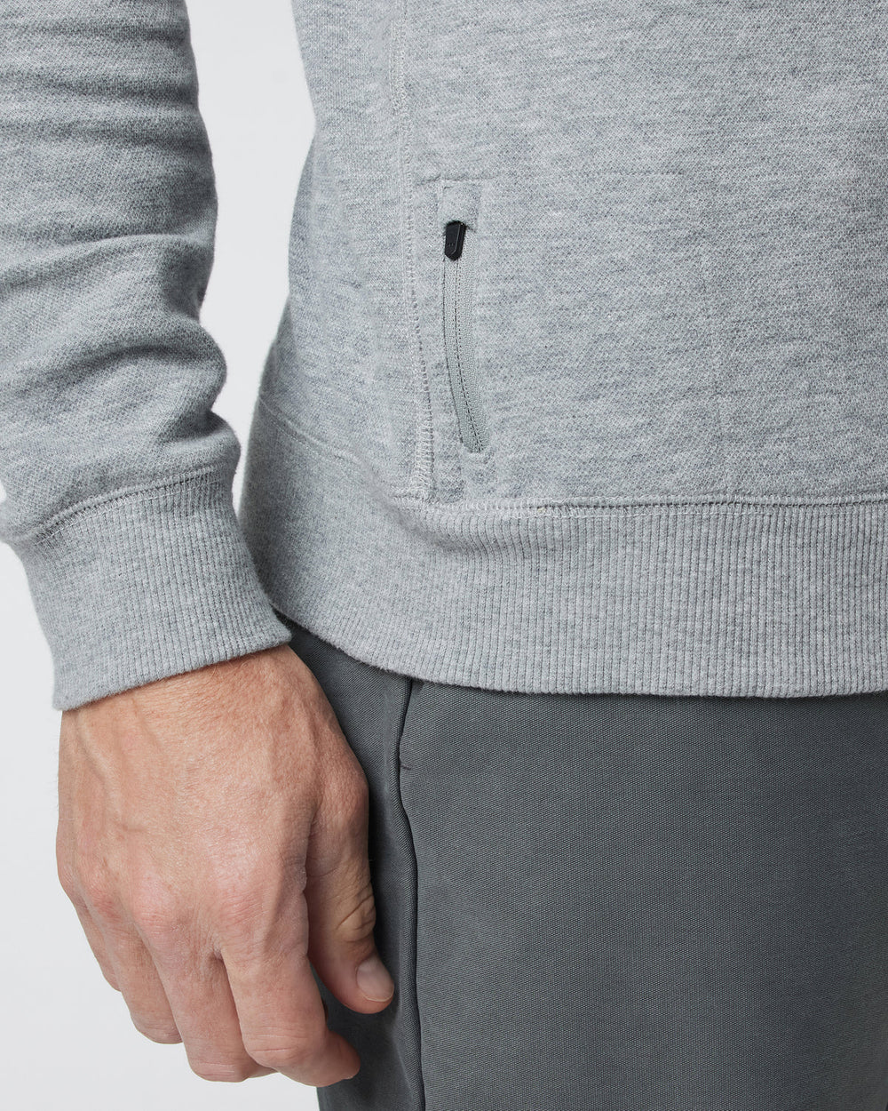Jeffreys Pullover Heather Grey Pullover Clothing | Vuori for sale