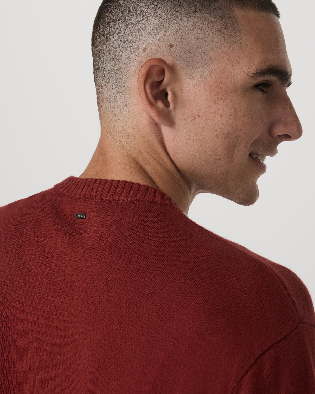 Fluent Sweater Men's Spiced Apple Cashmere Sweater | Vuori discount