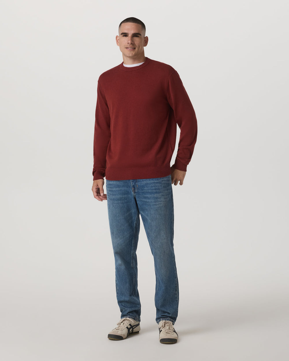 Fluent Sweater Men's Spiced Apple Cashmere Sweater | Vuori discount