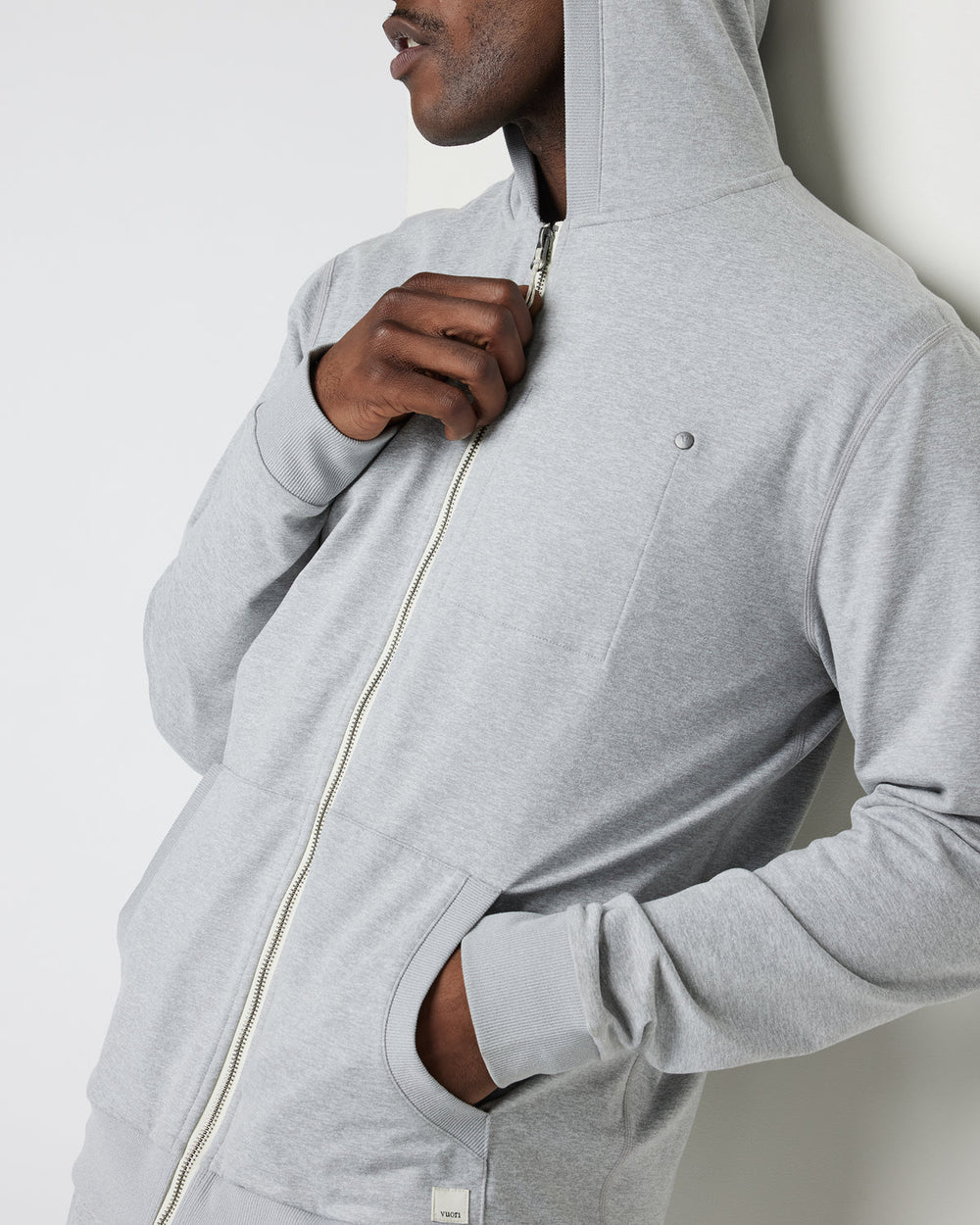 Coronado Hoodie Men's Heather Grey Hoodie | Vuori sale