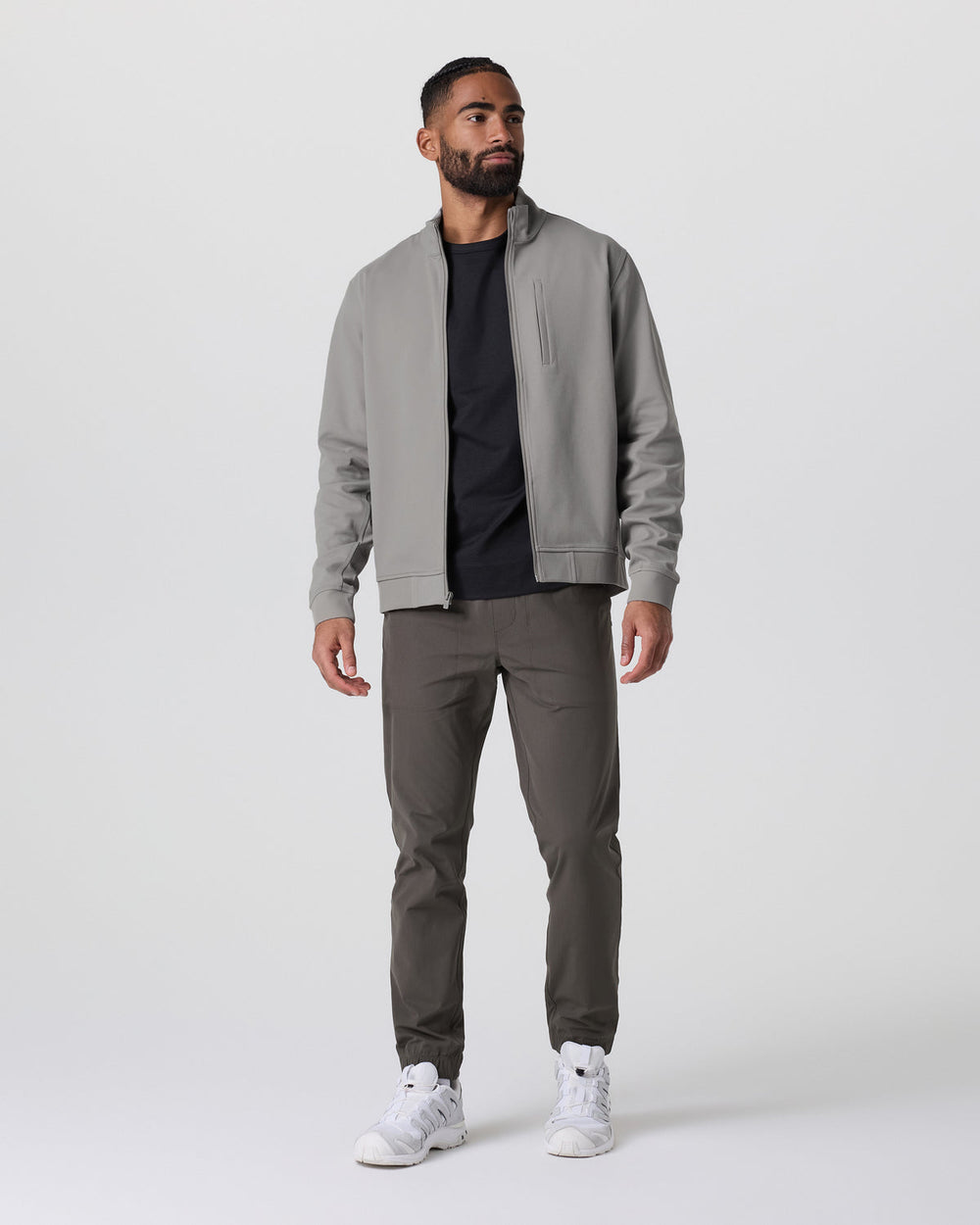 MetaAdapt Full Zip Shiitake | Vuori online