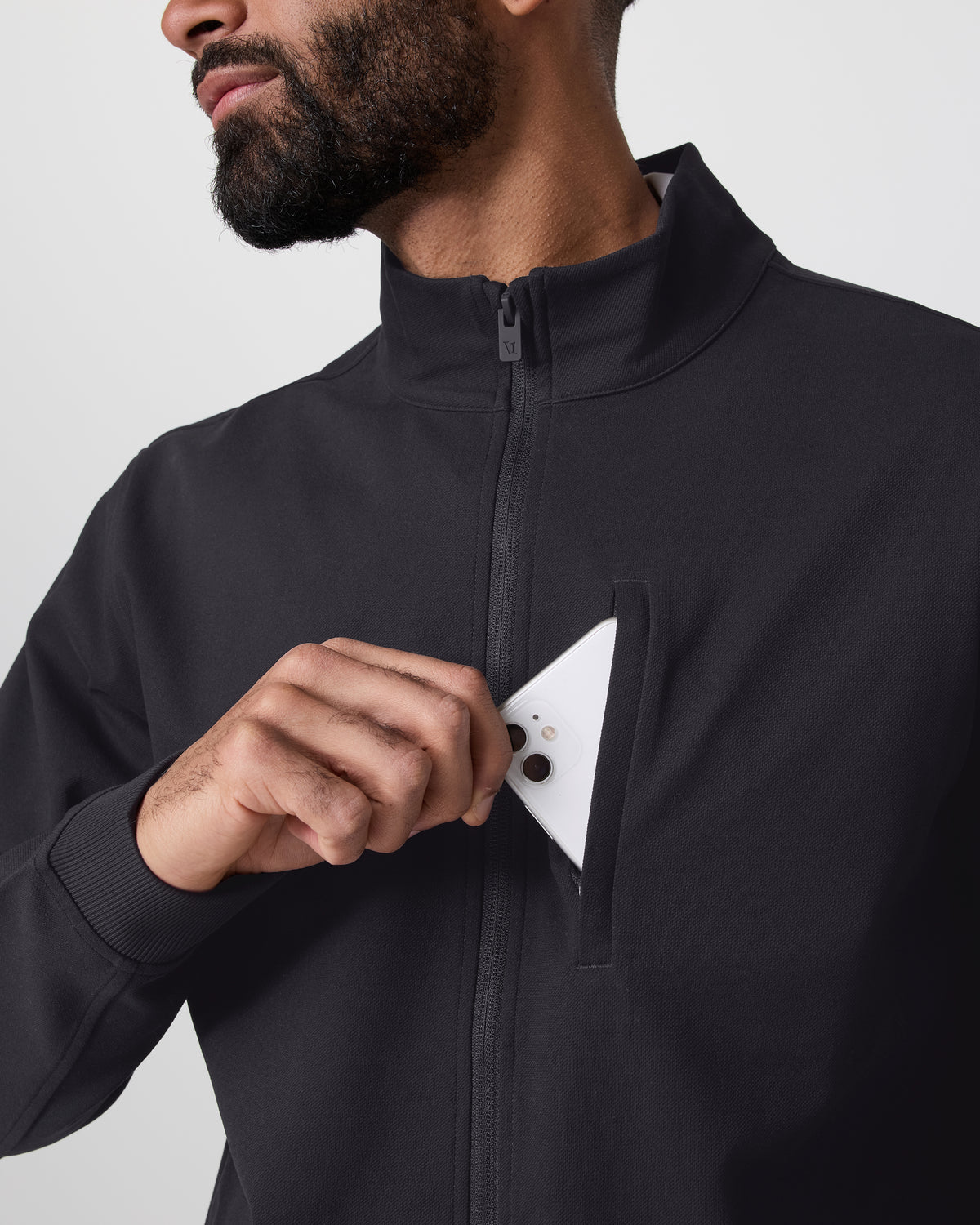 MetaAdapt Full Zip Black | Vuori outlet