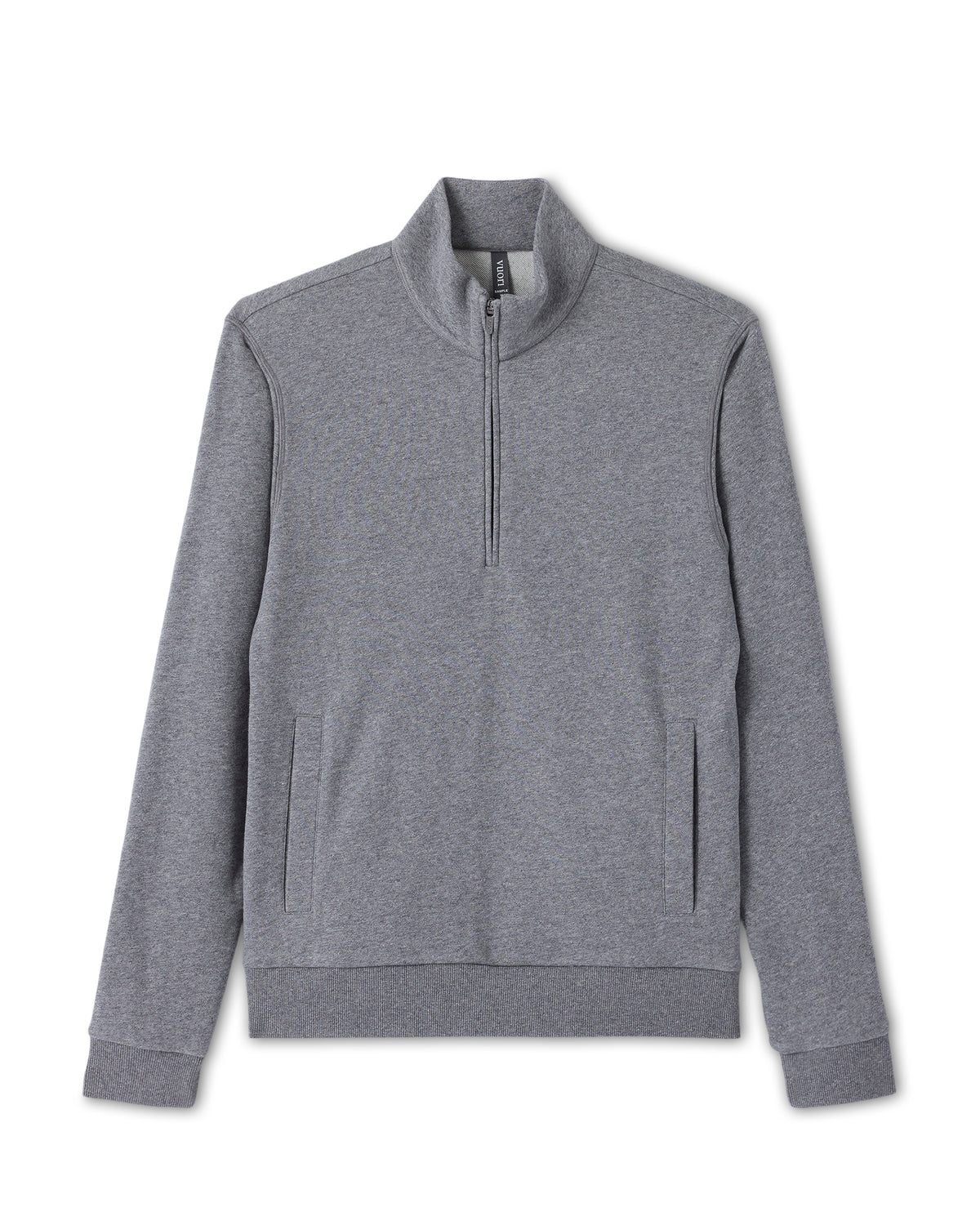 Cypress 1/4 Zip 2.0 Heather Grey | Vuori for sale