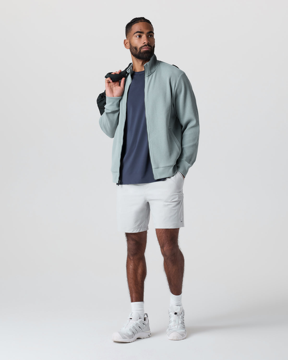 Jamestown Full Zip Mist | Vuori online