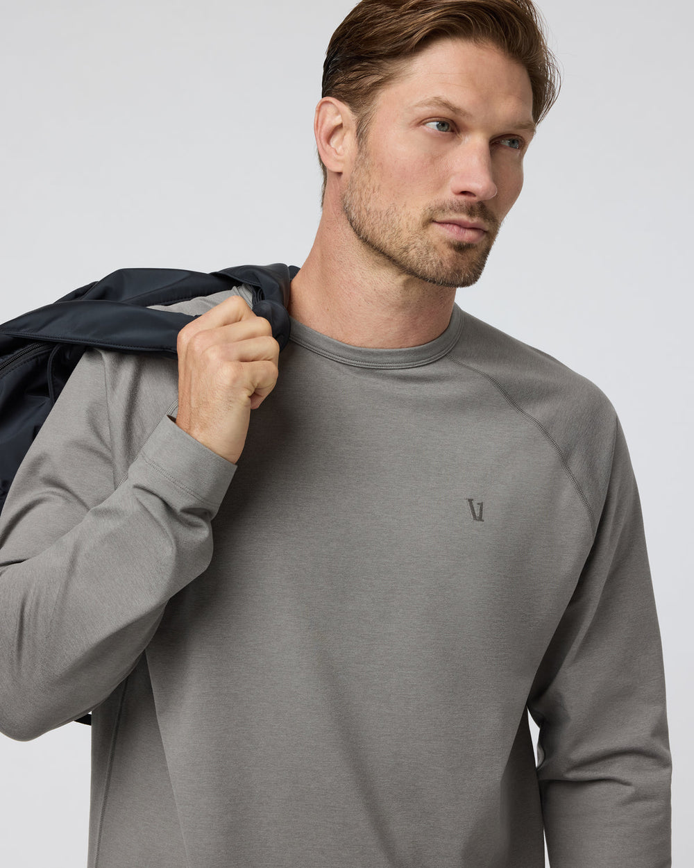 Coronado Crew Dolomite Heather | Vuori outlet