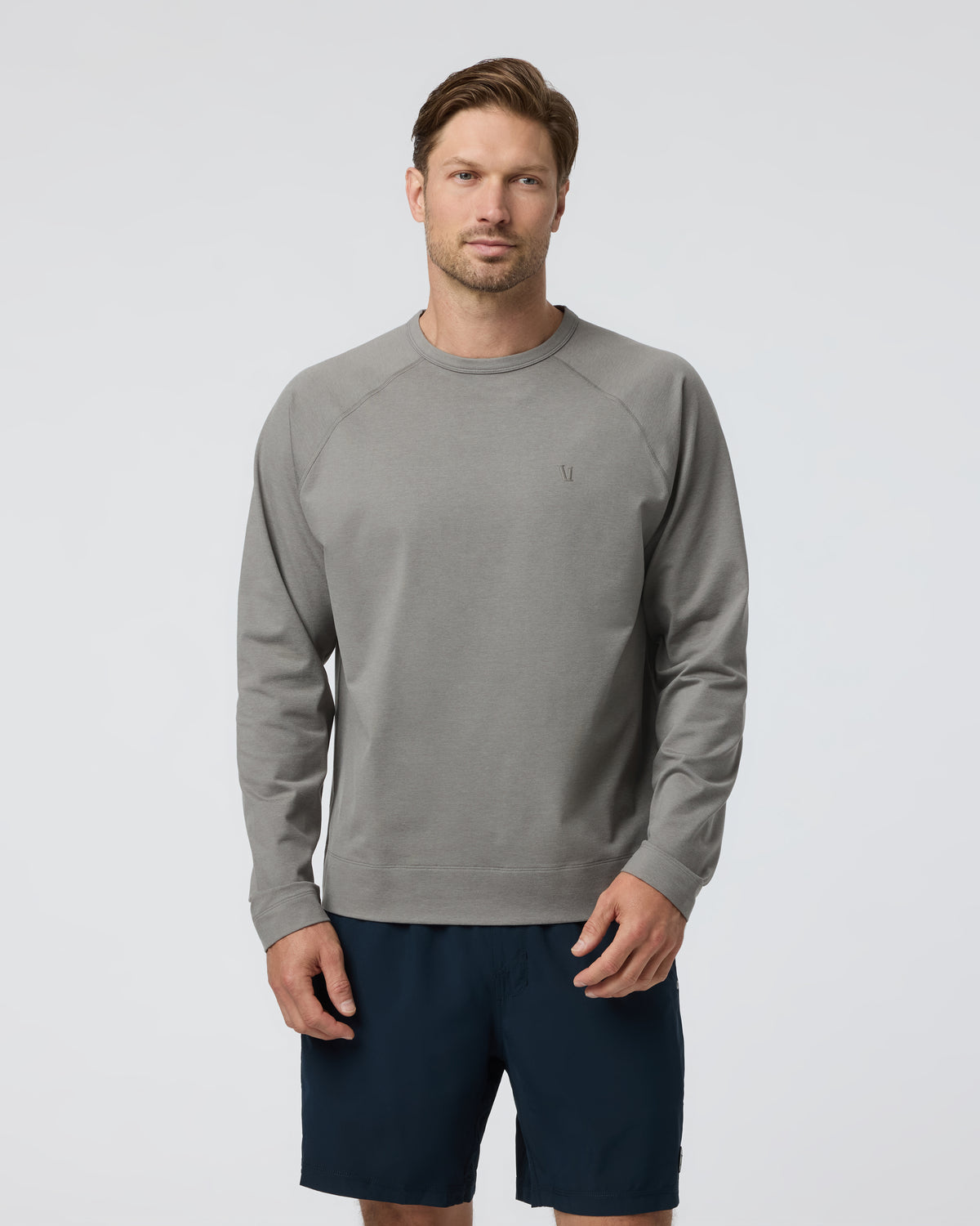 Coronado Crew Dolomite Heather | Vuori outlet