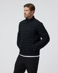Steadfast Insulated Full Zip Jacket Black | Vuori shop