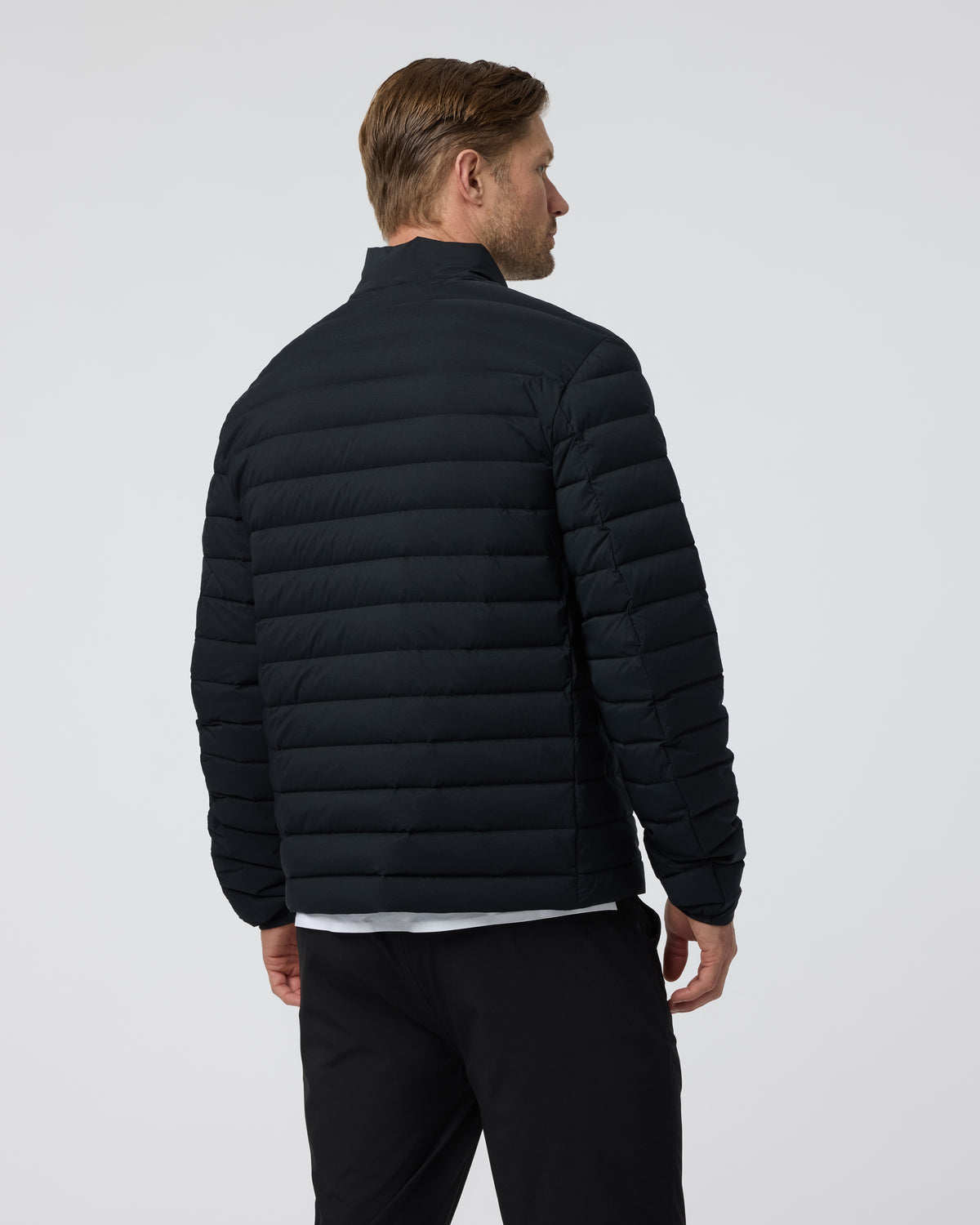 Steadfast Insulated Full Zip Jacket Black | Vuori shop