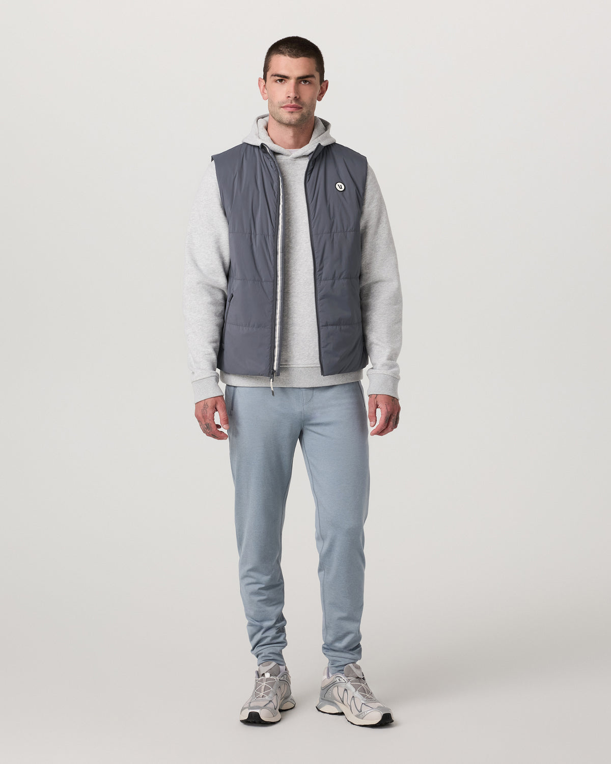 Echo Insulated Vest 2.0 Men's Moonlight Vest | Vuori onsale