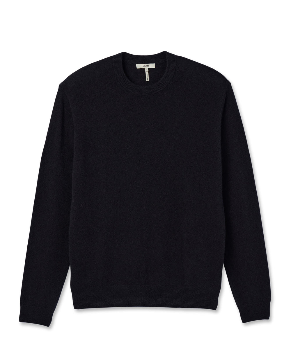 Berik Cashmere Sweater Men's Black Crewneck Sweater | Vuori for sale