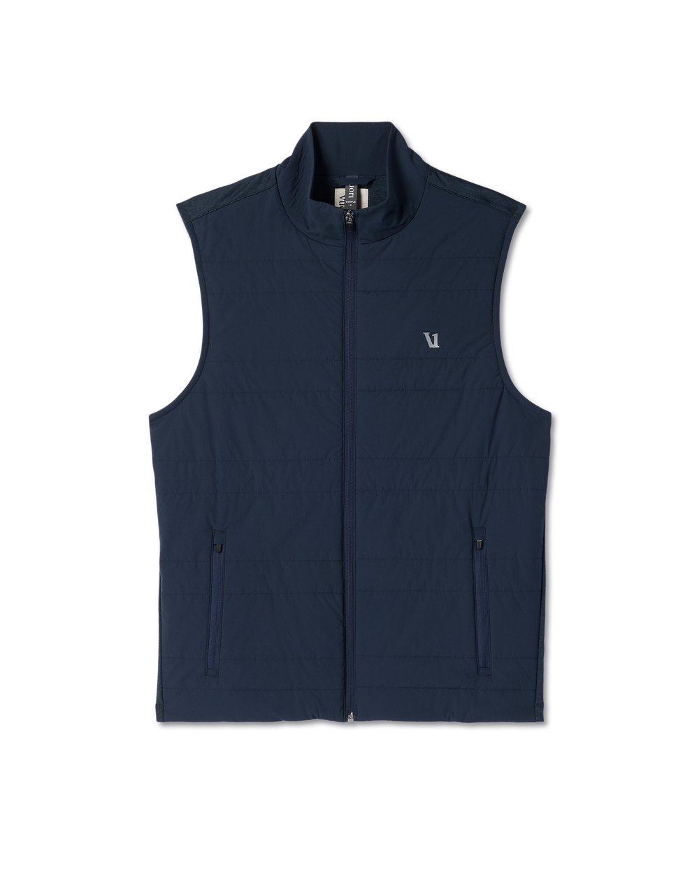 Sunday Insulated Hybrid Vest Ink Heather Training Vest | Vuori outlet