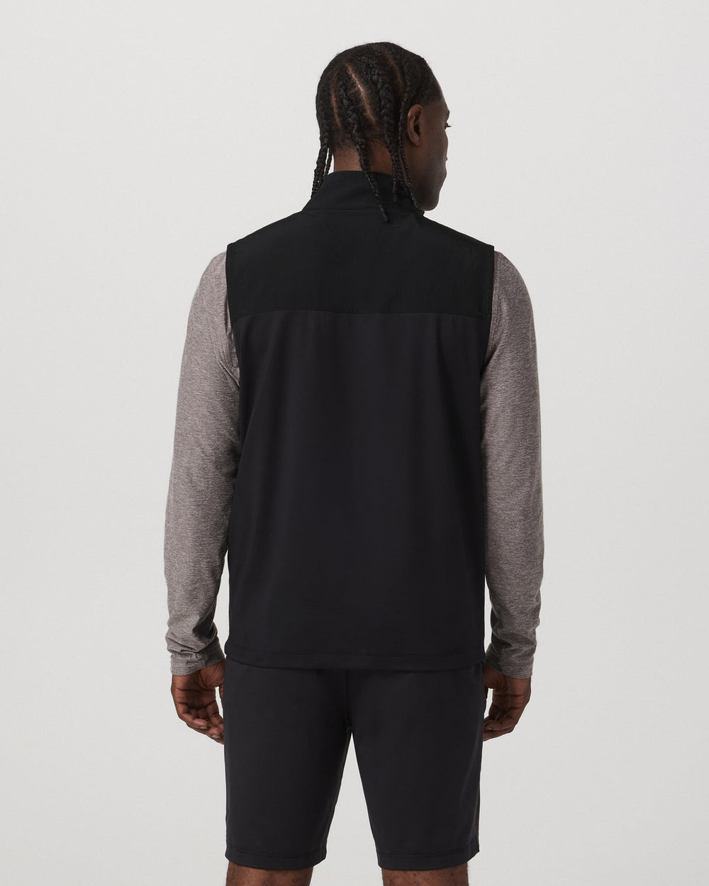 Sunday Element Vest Men's Black Vest | Vuori shop
