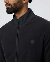 Aspen Full Zip Jacket Black Fleece Jacket | Vuori outlet