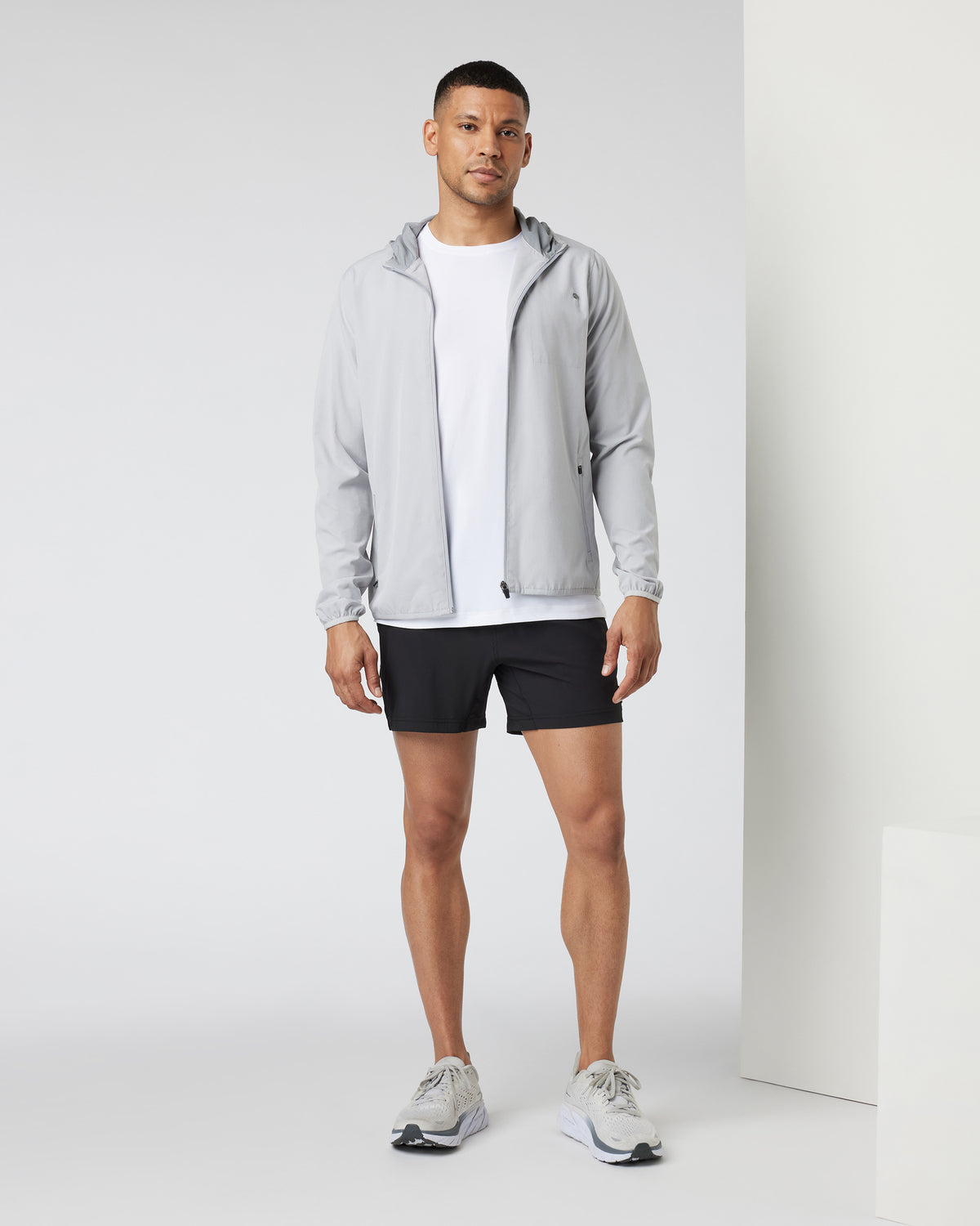 Outdoor Trainer Shell Platinum Linen Texture | Vuori sale