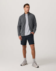 Aspen FZ Jacket Men's Heather Grey Full-Zip Jacket | Vuori onsale