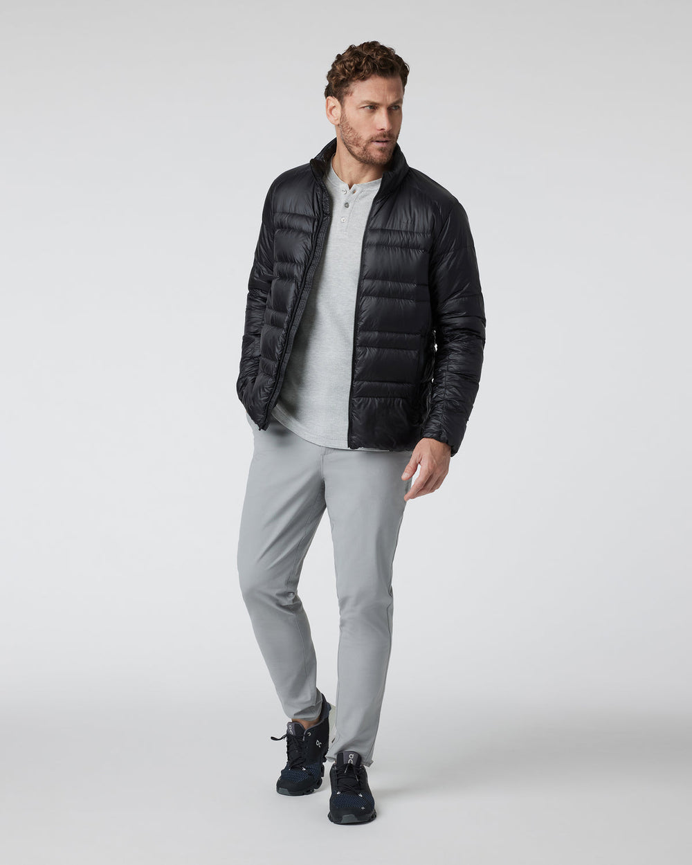 Coordinate Down Jacket Men's Black Insulated Jacket | Vuori discount