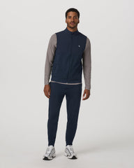 Sunday Element Vest Men's Ink Heather Vest | Vuori outlet