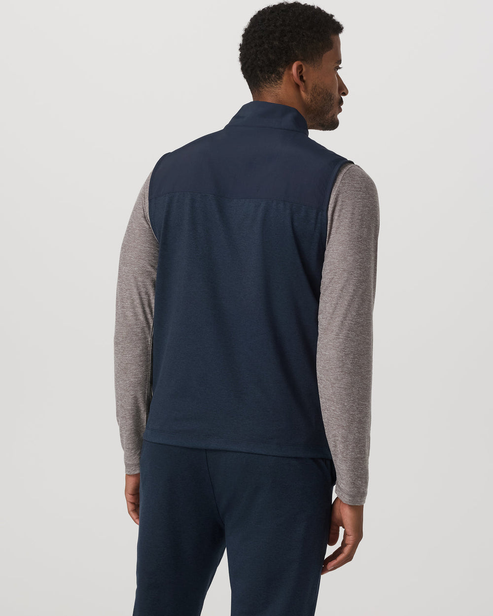 Sunday Element Vest Men's Ink Heather Vest | Vuori outlet