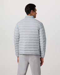 Steadfast Insulated Full Zip Jacket Men's Sea Fog Jacket | Vuori shop