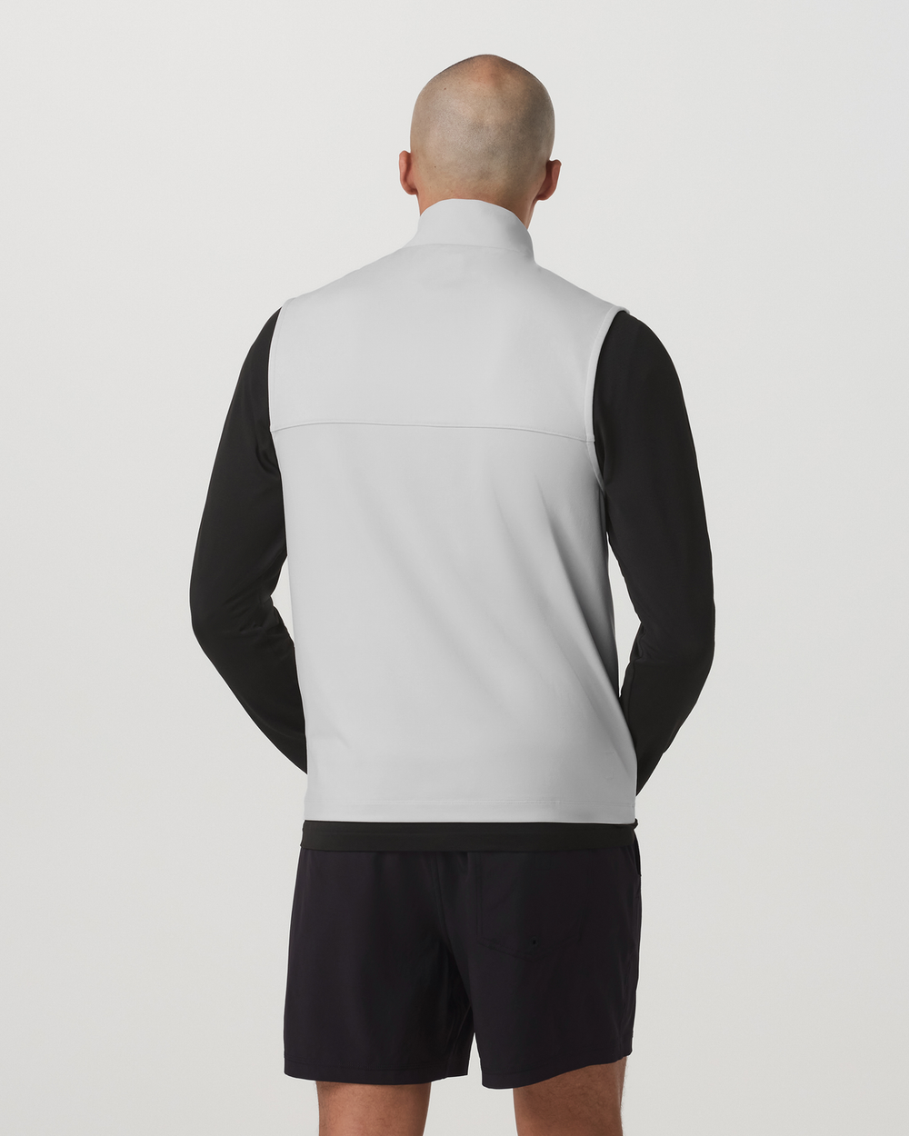 Sunday Insulated Hybrid Vest Frost Grey Training Vest | Vuori sale