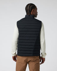 Steadfast Insulated Vest Men's Black Down Vest | Vuori onsale