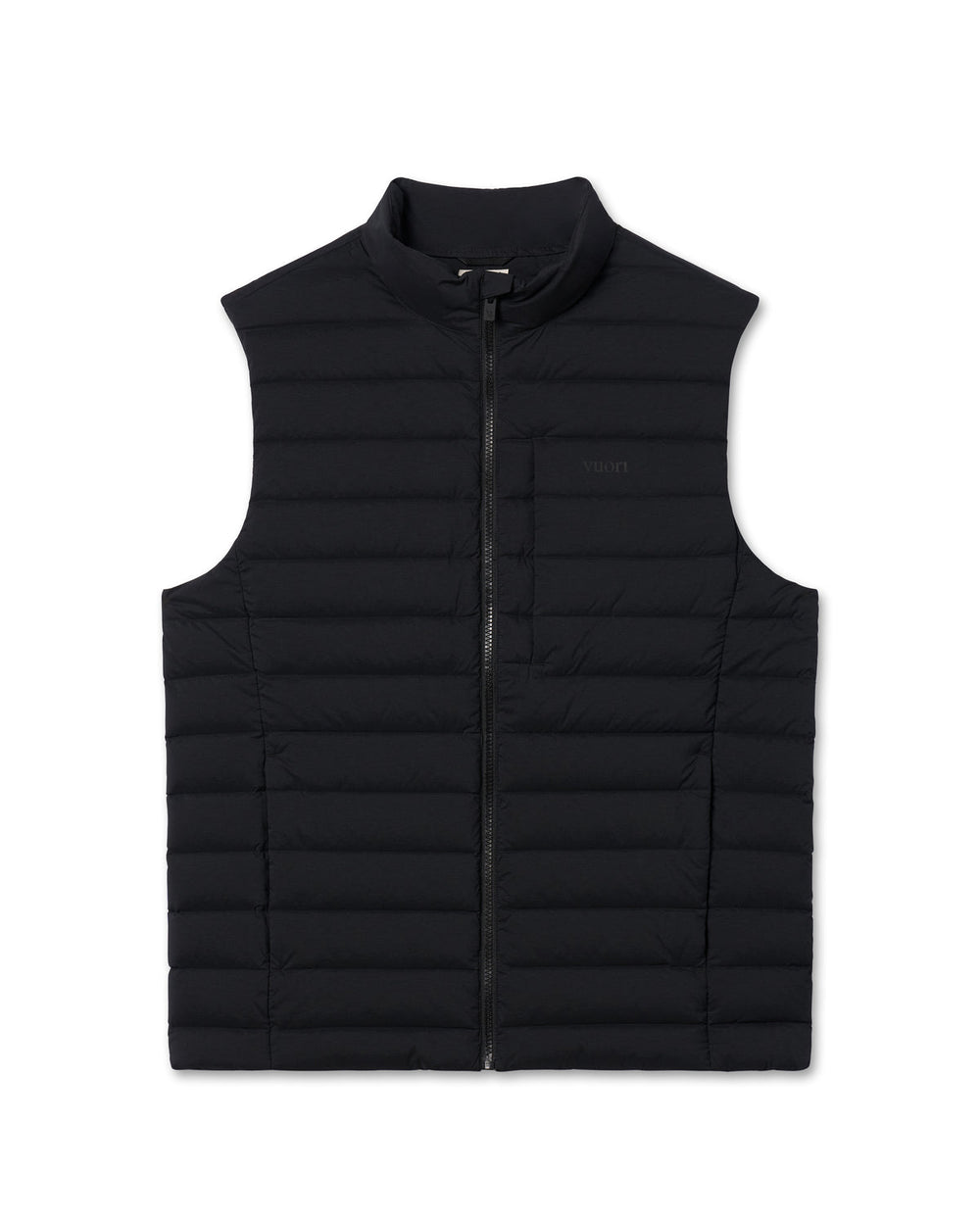 Steadfast Insulated Vest Men's Black Down Vest | Vuori onsale