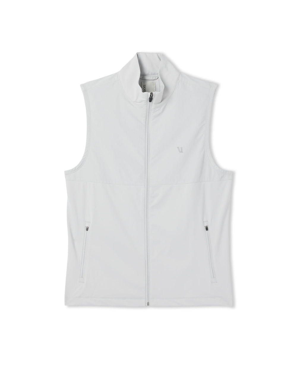 Sunday Element Vest Men's Frost Grey Full Zip Vest | Vuori online